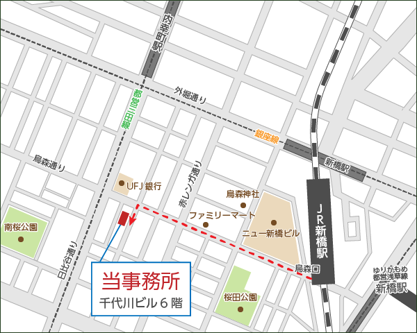 弁護士法人 ガイア総合法律事務所 地図